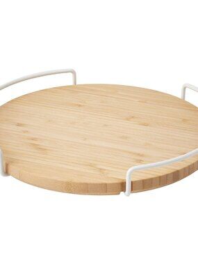 IKEA APTITLIG Bamboo Lazy Susan 11" Spice Turntable Organizer NEW SHIPS SAME DAY